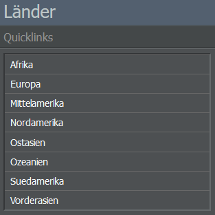 Länder-Quicklinks